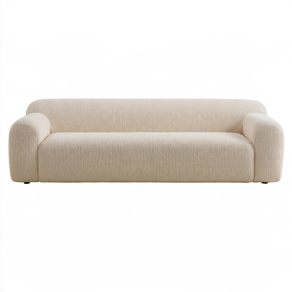 Nowoczesna sofa, o nowoczesnej formie, kolor: szary